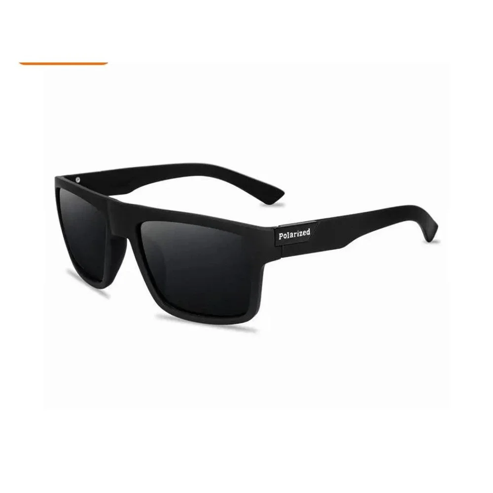 Lightweight Shades Mens Polarized Square Sunglasses Hip‎ Hop Dark Black. Lens